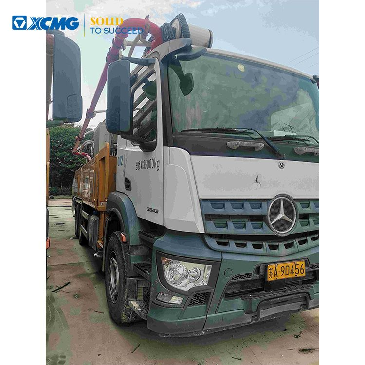 XCMG Official Hot Sale Used HB52V Truck Concrete Pump With Mercedes Chassis in Stock XCMG Official Hot Sale Used HB52V Truck Concrete Pump With Mercedes Chassis in Stock